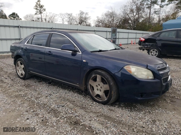 2008 Chevrolet Malibu LT w/2LT with VIN 1G1ZJ577484301260, listed as a Copart auction lot 43379335 with 174,900 mi miles and Salvage Title. Bid and sale history available at carsss.com. Image 4.