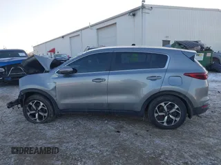 2021 Kia Sportage LX with VIN KNDPMCAC7M7942234, listed as a IAAI auction lot 41313686 with 48,454 mi miles and . Bid and sale history available at carsss.com. Image 15.