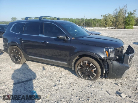 2024 Kia Telluride SX X-Pro z VIN 5XYP5DGC1RG447211, wystawiony jako Copart lot #52499645 z przebiegiem 15 229 mil mil oraz Szkody całkowita. Historia ofert i sprzedaży dostępna na DreamBid. Obrazek 4.