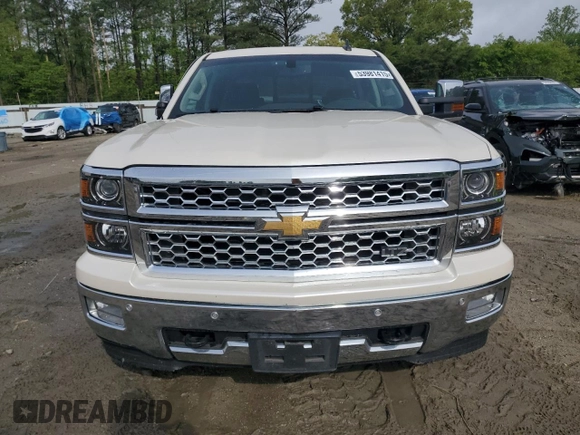 2015 Chevrolet Silverado 1500 LTZ with VIN 3GCUKSEC7FG294558, listed as a Copart auction lot 53981415 with 114,042 mi miles and Salvage Title. Bid and sale history available at DreamBid. Image 5.