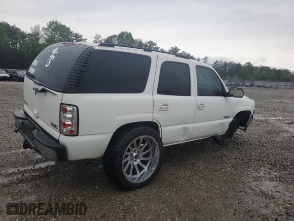 2003 GMC Yukon SLE with VIN 1GKEK13Z83J270838, listed as a Copart auction lot 51753455 with 305,747 mi miles and Salvage Title. Bid and sale history available at carsss.com. Image 3.