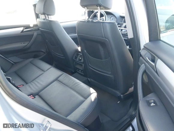 2015 BMW X3 xDrive28i with VIN 5UXWX9C50F0D49865, listed as a IAAI auction lot 41212472 with 66,023 mi miles. Bid and sale history available at carsss.com. Image 8.