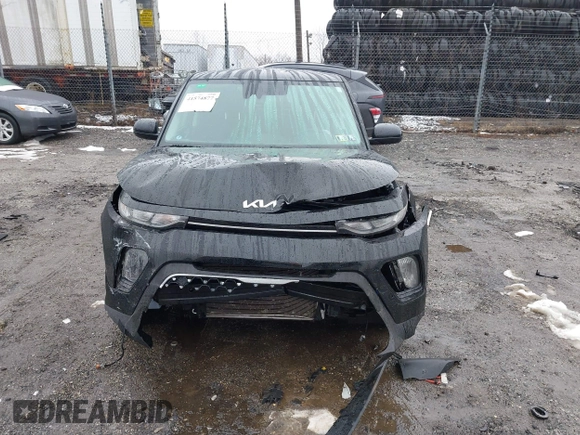 2022 Kia Soul EX with VIN KNDJ33AU1N7803820, listed as a IAAI auction lot 41574877 with 55,340 mi miles. Bid and sale history available at carsss.com. Image 6.