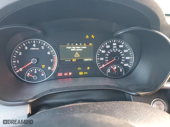 2019 Kia Optima SX with VIN 5XXGW4L20KG314217, listed as a Copart auction lot 46208225 with 106,473 mi miles and Salvage Title. Bid and sale history available at carsss.com. Image 9.