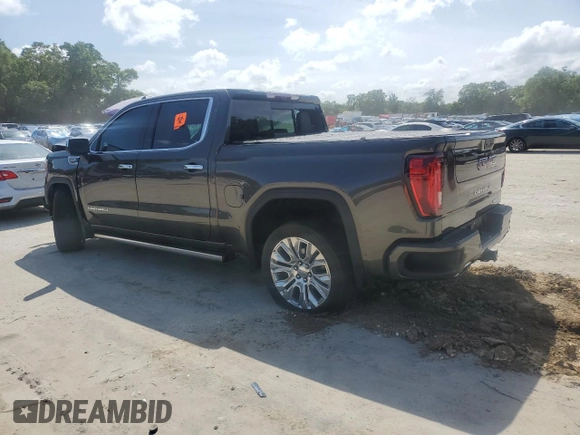 2020 GMC Sierra 1500 Denali with VIN 1GTU9FEL3LZ164890, listed as a Copart auction lot 51253935 with 63,147 mi miles and Non Repairable. Bid and sale history available at DreamBid. Image 2.