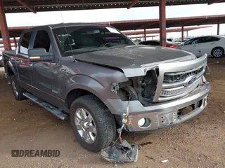 2014 Ford F-150 XL with VIN 1FTFW1CT8EKF75687, listed as a IAAI auction lot 41798973 with 119,972 mi miles. Bid and sale history available at carsss.com. Image 6.