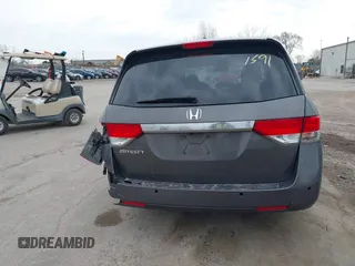 2014 Honda Odyssey EX-L with VIN 5FNRL5H62EB006346, listed as a IAAI auction lot 42061591 with 179,994 mi miles and . Bid and sale history available at DreamBid. Image 16.