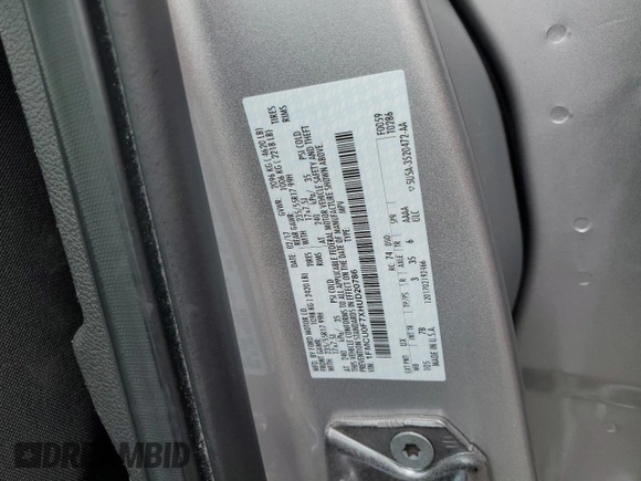2017 Ford Escape S z VIN 1FMCU0F7XHUD20786, wystawiony jako Copart lot #49641925 z przebiegiem 31 083 mil mil oraz Szkoda całkowita • Salvage title. Historia ofert i sprzedaży dostępna na DreamBid. Obrazek 15.