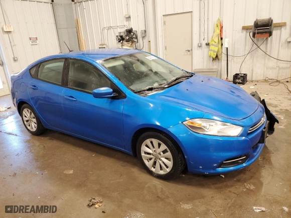 2016 Dodge Dart Aero with VIN 1C3CDFDH8GD530809, listed as a Copart auction lot 84341214 with 117,152 mi miles and Clean Title. Bid and sale history available at carsss.com. Image 4.