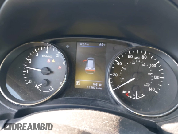 2018 Nissan Rogue SV with VIN JN8AT2MTXJW466386, listed as a IAAI auction lot 41696067 with 115,077 mi miles and . Bid and sale history available at DreamBid. Image 7.