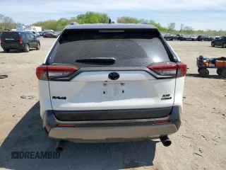 2019 Toyota RAV4 Hybrid XSE z VIN JTMEWRFV0KJ025912, wystawiony jako Copart lot #54350235 z przebiegiem 37 677 mil mil oraz Szkoda całkowita • Salvage title. Historia ofert i sprzedaży dostępna na DreamBid. Obrazek 6.
