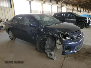 2013 Toyota Corolla L with VIN JTDBU4EE3DJ115474, listed as a Copart auction lot 51684185 with 57,426 mi miles and Salvage Title. Bid and sale history available at DreamBid. Image 4.