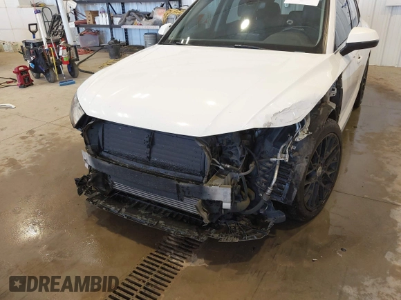 2018 Audi Q5 Premium Plus with VIN WA1BNAFY4J2198014, listed as a IAAI auction lot 41888388 with 141,924 mi miles. Bid and sale history available at carsss.com. Image 6.