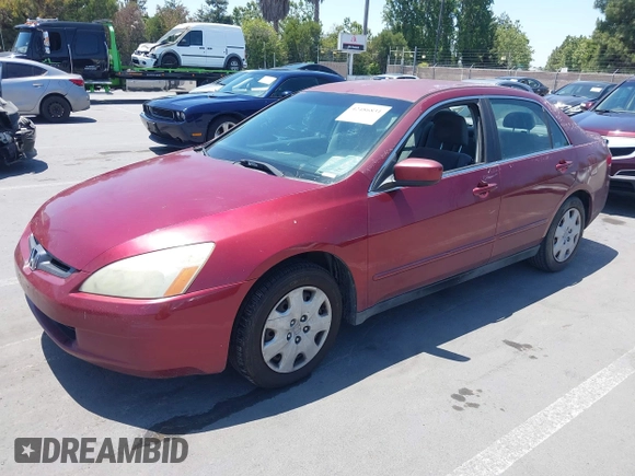 2003 Honda Accord LX with VIN 1HGCM66393A069288, listed as a IAAI auction lot 42486831 with 289,450 mi miles and . Bid and sale history available at DreamBid. Image 2.