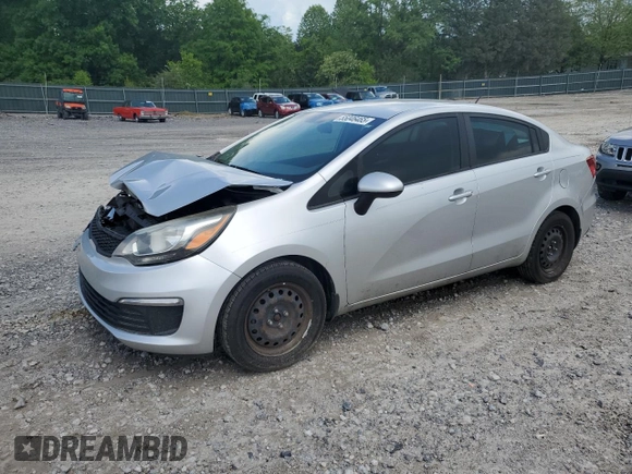 2017 Kia Rio LX z VIN KNADM4A39H6011624, wystawiony jako Copart lot #55046465 z przebiegiem 150 892 mil mil oraz Szkody całkowita. Historia ofert i sprzedaży dostępna na DreamBid. Obrazek 1.