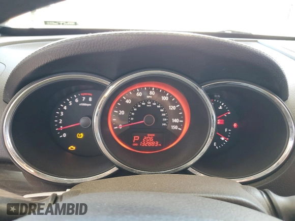 2013 Kia Sorento SX with VIN 5XYKW4A25DG312538, listed as a Copart auction lot 53753565 with 132,883 mi miles and Salvage title. Bid and sale history available at DreamBid. Image 9.