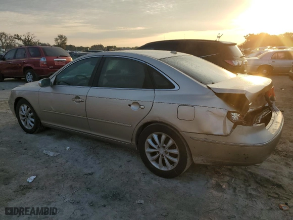 2007 Hyundai Azera SE with VIN KMHFC46F67A228508, listed as a Copart auction lot 71537224 with 123,218 mi miles and Salvage Title. Bid and sale history available at carsss.com. Image 2.