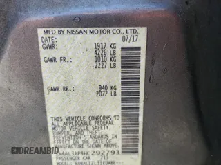 2017 Nissan Altima S with VIN 1N4AL3AP4HC292793, listed as a Copart auction lot 58202375 with 113,430 mi miles and Salvage title. Bid and sale history available at DreamBid. Image 13.