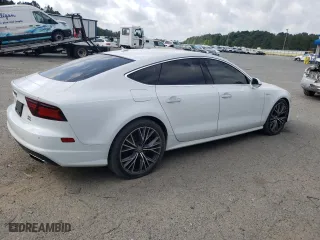 2016 Audi A7 3.0 Premium Plus with VIN WAUWGAFC9GN046515, listed as a Copart auction lot 53791335 with 184,002 mi miles and Salvage Title. Bid and sale history available at carsss.com. Image 3.