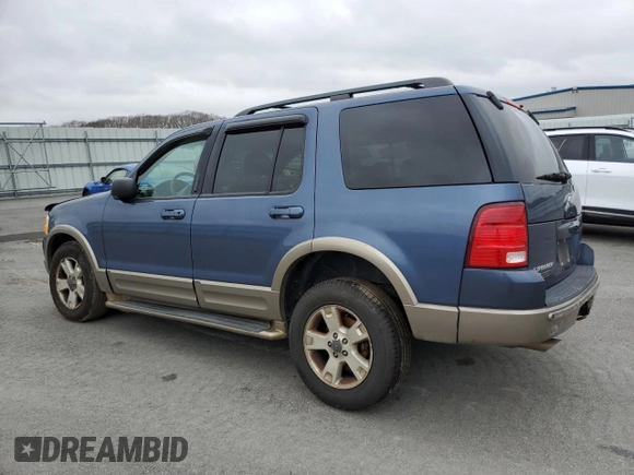 2003 Ford Explorer Eddie Bauer with VIN 1FMZU74K53ZB20582, listed as a Copart auction lot 85461414 with 111,416 mi miles and Non repairable. Bid and sale history available at DreamBid. Image 2.