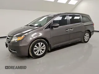 2014 Honda Odyssey EX z VIN 5FNRL5H45EB130139, wystawiony jako Copart lot #58469795 z przebiegiem 112 280 mil mil oraz Czysty tytuł • Clean title. Historia ofert i sprzedaży dostępna na DreamBid. Obrazek 1.