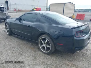 2014 Ford Mustang V6 with VIN 1ZVBP8AM3E5244110, listed as a IAAI auction lot 42383221 with 102,625 mi miles and . Bid and sale history available at DreamBid. Image 3.