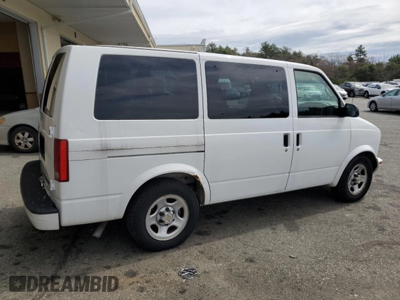 2005 Chevrolet Astro with VIN 1GNEL19X65B113389, listed as a Copart auction lot 50546515 with 40,167 mi miles and Clean Title. Bid and sale history available at carsss.com. Image 3.