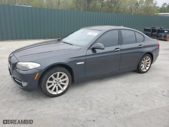 2012 BMW 5 Series 528i with VIN WBAXG5C5XCDW92325, listed as a Copart auction lot 51103825 with 109,854 mi miles and Salvage Title. Bid and sale history available at carsss.com. Image 1.