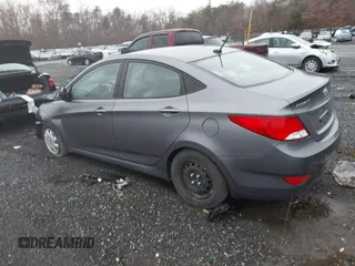2017 Hyundai Accent SE with VIN KMHCT4AEXHU286686, listed as a IAAI auction lot 40889036 with 61,380 mi miles. Bid and sale history available at carsss.com. Image 3.