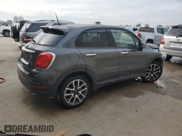2017 FIAT 500X Urbana Edition with VIN ZFBCFXCB8HP586194, listed as a Copart auction lot 49710965 with 42,716 mi miles and Salvage title. Bid and sale history available at DreamBid. Image 3.