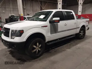 2013 Ford F-150 XL with VIN 1FTFW1ET7DFA81499, listed as a IAAI auction lot 41302118 with 153,976 mi miles. Bid and sale history available at carsss.com. Image 18.