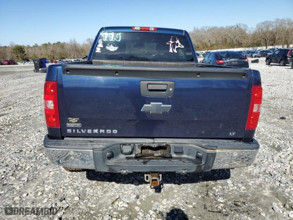2012 Chevrolet Silverado 1500 LT with VIN 3GCPCSE09CG179939, listed as a Copart auction lot 43209575 with 221,365 mi miles and Salvage Title. Bid and sale history available at carsss.com. Image 6.