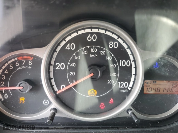 2012 Mazda Mazda2 Sport with VIN JM1DE1KY5C0148273, listed as a Copart auction lot 47045815 with 104,814 mi miles and Salvage Title. Bid and sale history available at carsss.com. Image 9.
