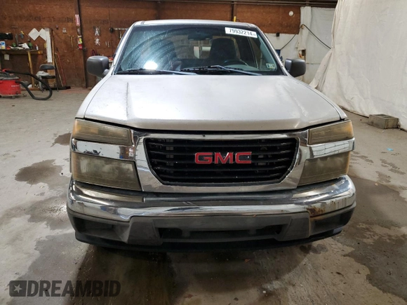 2005 GMC Canyon SL Z85 with VIN 1GTDT146858225479, listed as a Copart auction lot 79932214 with 230,421 mi miles and Clean Title. Bid and sale history available at carsss.com. Image 5.