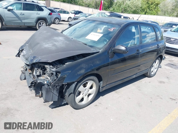 2008 Kia Spectra with VIN KNAFE161285011272, listed as a IAAI auction lot 42303490 with 177,800 mi miles and . Bid and sale history available at DreamBid. Image 18.