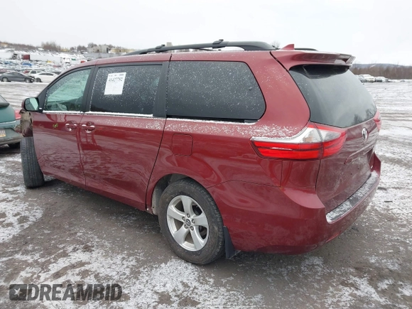 2020 Toyota Sienna LE Auto Access Seat with VIN 5TDKZ3DCXLS053763, listed as a IAAI auction lot 41427752 with 93,761 mi miles. Bid and sale history available at carsss.com. Image 3.