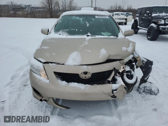 2010 Toyota Corolla with VIN 2T1BU4EE1AC405624, listed as a Copart auction lot 43646225 with 142,963 mi miles and Salvage Title. Bid and sale history available at carsss.com. Image 5.