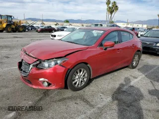 2015 Mazda 3 i Touring with VIN 3MZBM1L75FM146585, listed as a Copart auction lot 46838765 with 111,048 mi miles and Salvage Title. Bid and sale history available at carsss.com. Image 1.