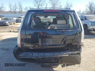 2014 GMC Yukon Denali with VIN 1GKS2EEF7ER170165, listed as a Copart auction lot 47138225 with 123,678 mi miles and Salvage Title. Bid and sale history available at carsss.com. Image 6.