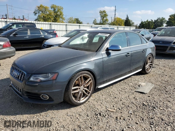 2011 Audi S4 Prestige with VIN WAUKGAFL8BA129187, listed as a Copart auction lot 72846904 with 112,831 mi miles and Salvage Title. Bid and sale history available at carsss.com. Image 1.