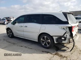 2020 Honda Odyssey Touring z VIN 5FNRL6H8XLB008222, wystawiony jako Copart lot #48782205 z przebiegiem 152 088 mil mil oraz Szkoda całkowita • Salvage title. Historia ofert i sprzedaży dostępna na DreamBid. Obrazek 2.