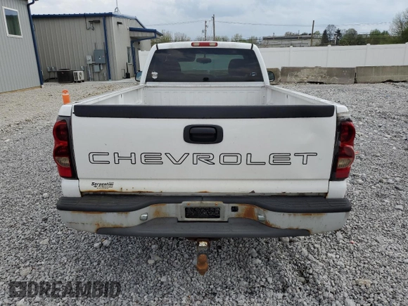 2006 Chevrolet Silverado 1500 Work Truck with VIN 3GCEC14X56G264233, listed as a Copart auction lot 55235145 with 97,335 mi miles and Clean Title. Bid and sale history available at DreamBid. Image 6.