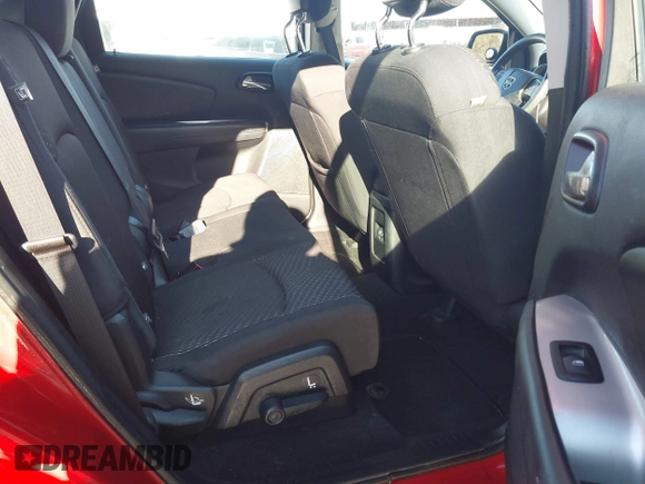 2015 Dodge Journey American Value Pkg with VIN 3C4PDCAB8FT610745, listed as a IAAI auction lot 41812606 with 252,734 mi miles. Bid and sale history available at carsss.com. Image 8.
