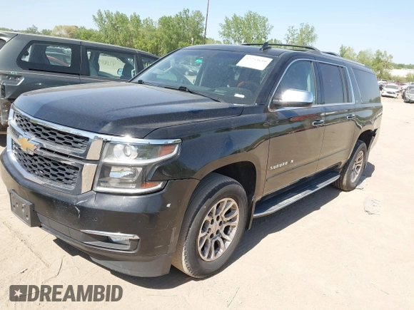 2016 Chevrolet Suburban LTZ with VIN 1GNSKJKC5GR328723, listed as a IAAI auction lot 42253610 with 183,423 mi miles and . Bid and sale history available at DreamBid. Image 2.