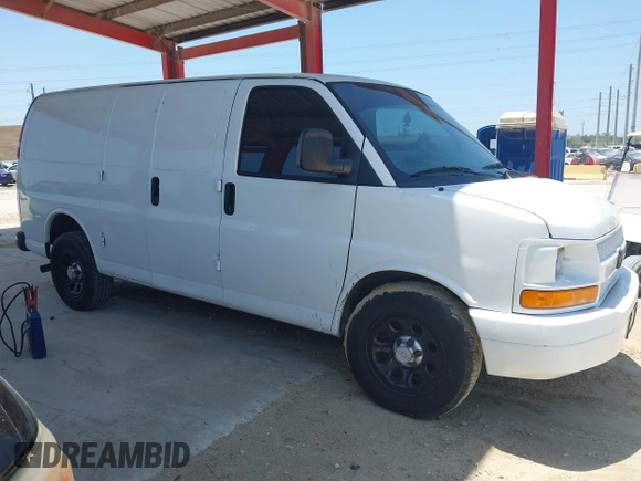 2011 Chevrolet Express Cargo with VIN 1GCSGAFX3B1172096, listed as a IAAI auction lot 42167462 with 228,858 mi miles and . Bid and sale history available at DreamBid. Image 13.