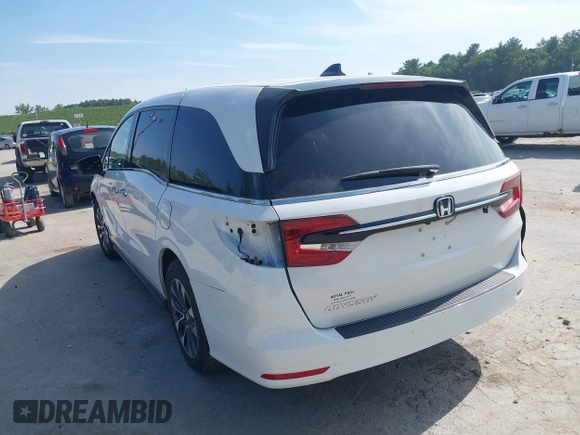 2023 Honda Odyssey EX-L с VIN 5FNRL6H60PB056011, выставлен на аукционе IAAI как лот 42524358 с пробегом Не указан миль и . История ставок и продаж доступна на DreamBid. Изображение 3.