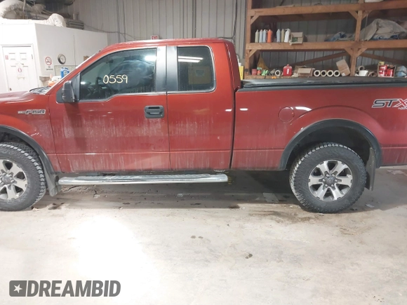2014 Ford F-150 XL with VIN 1FTFX1EF1EKF24715, listed as a IAAI auction lot 41520559 with 183,650 mi miles. Bid and sale history available at carsss.com. Image 14.