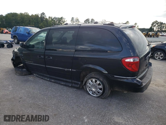 2006 Chrysler Town & Country LWB Limited with VIN 2A4GP64L56R807799, listed as a Copart auction lot 73799324 with 180,483 mi miles and Non Repairable. Bid and sale history available at carsss.com. Image 2.