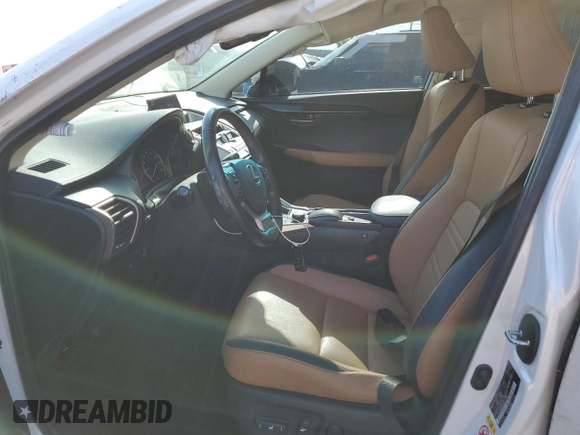 2016 Lexus NX 200t with VIN JTJYARBZ3G2048782, listed as a Copart auction lot 57327805 with 81,167 mi miles and Salvage title. Bid and sale history available at DreamBid. Image 7.
