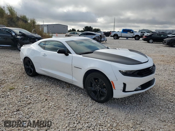 2022 Chevrolet Camaro 1LT with VIN 1G1FB1RS5N0127907, listed as a Copart auction lot 71858924 with 44,459 mi miles and Salvage Title. Bid and sale history available at carsss.com. Image 4.